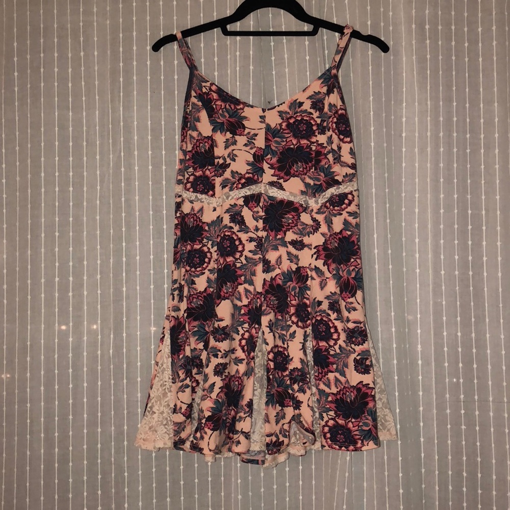 Floral and Lace Dress